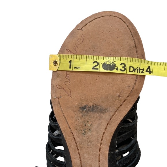 Black Gladiator Sandals - Picture 8 of 9